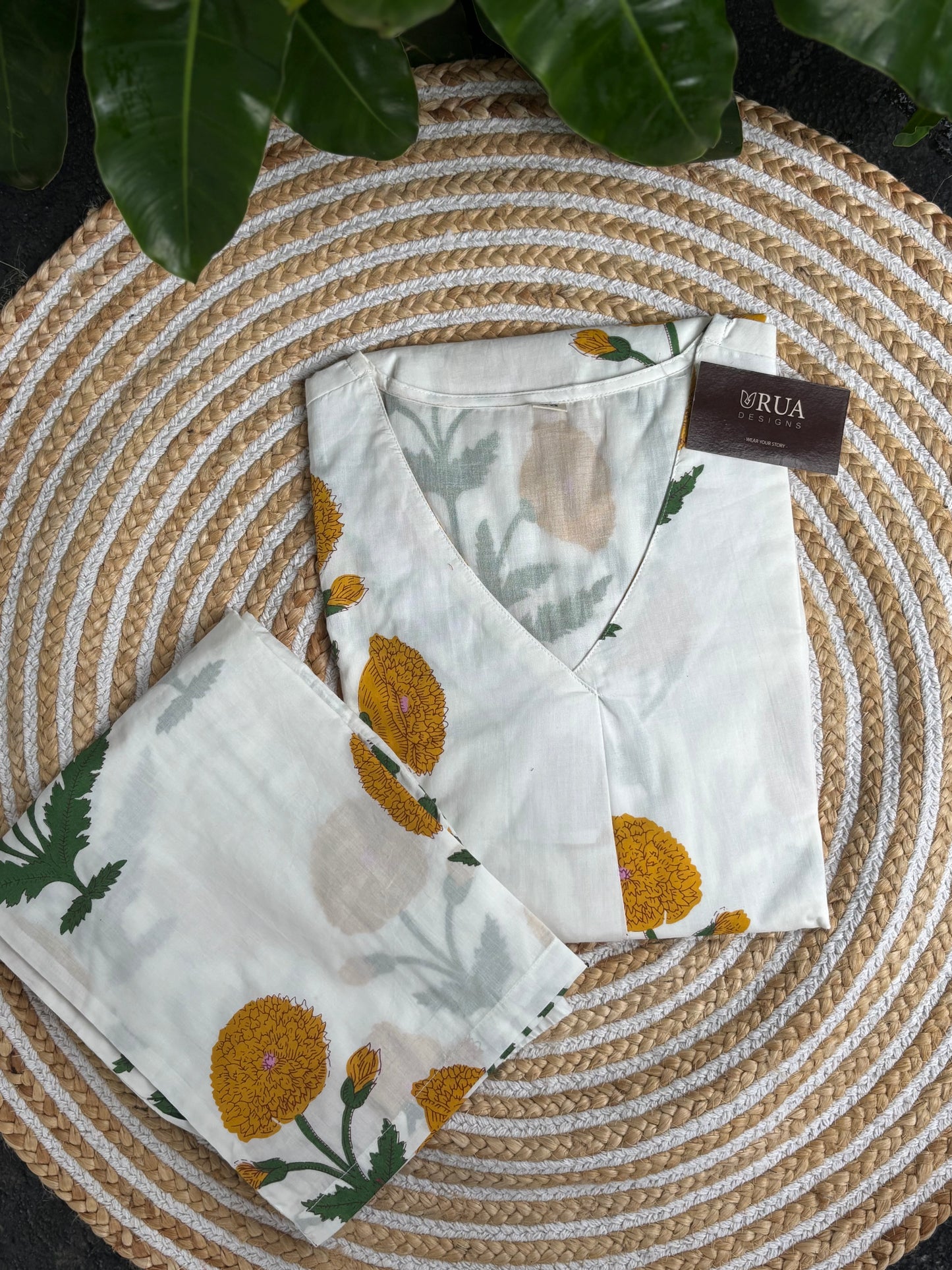 Floral Printed Cord Sets